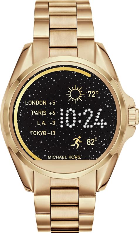 michael kors smartwatch mannen|Michael Kors watch bradshaw smartwatch.